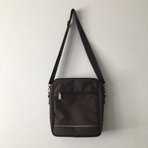 Men's Brown Messenger Bag